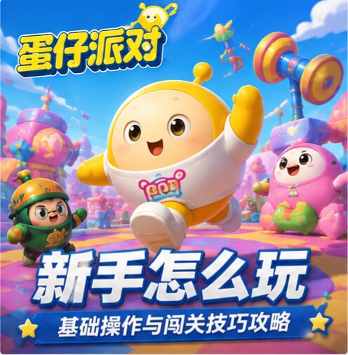 蛋仔派对新手怎么玩 蛋仔派对基础操作与闯关技巧攻略